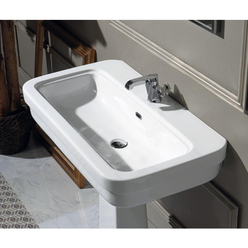 Раковина из санфаянса Simas EVO 12 bia 90х50 подвесная цвет белый